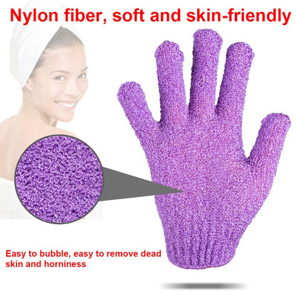 28 Pcs Exfoliating Gloves Body Scrub Bath Gloves Exfoliator Body Wash Glove for Shower, Spa, Massage and Body Scrubs