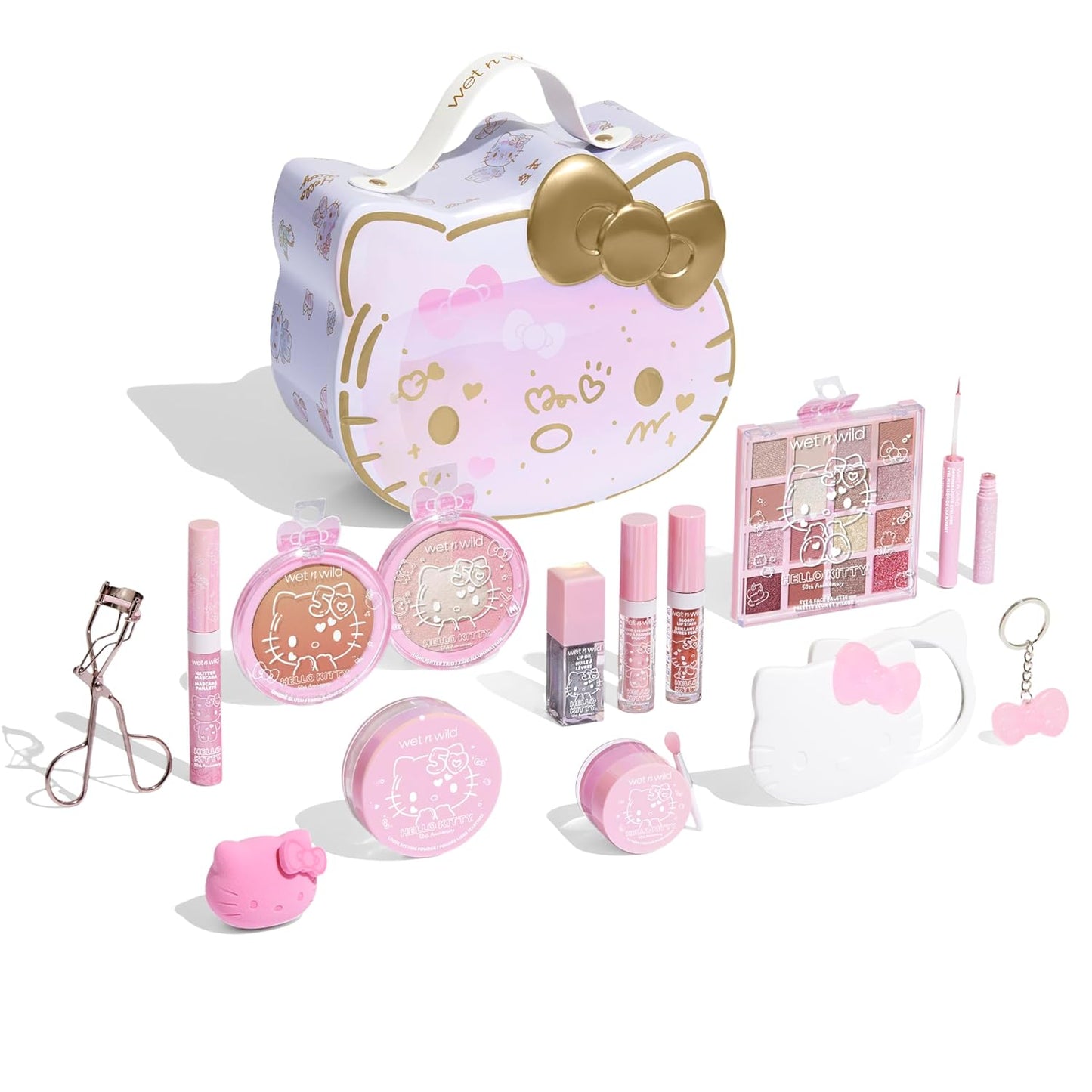 Hello Kitty PR Box, Makeup Set with Versatile Unique Looks, 2-Layered Keepsake Box, Buildable & Blendable Formulas, Cruelty-Free & Vegan